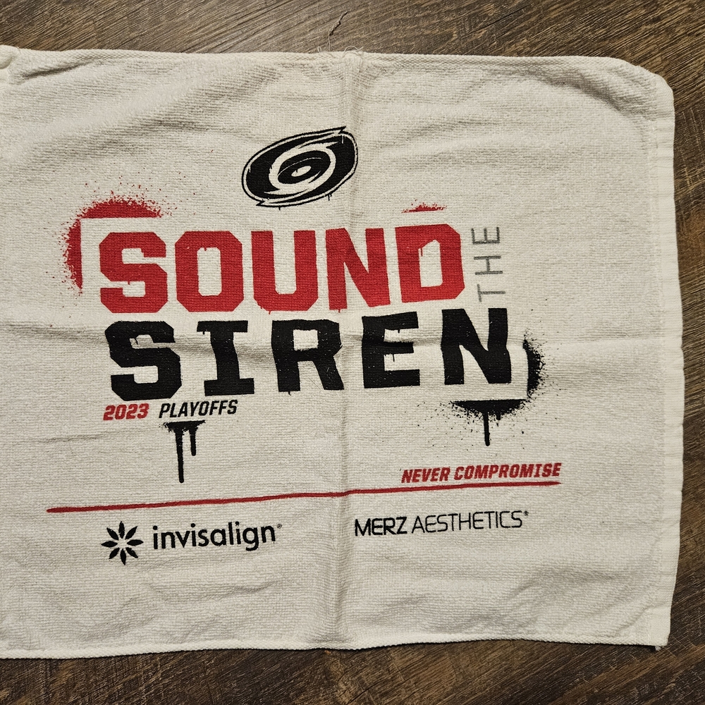 2023 Carolina Hurricanes Playoff Rally Towel